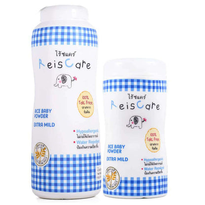 ReisCare Rice Baby Powder 40,130g Bottle and Retail Box Set