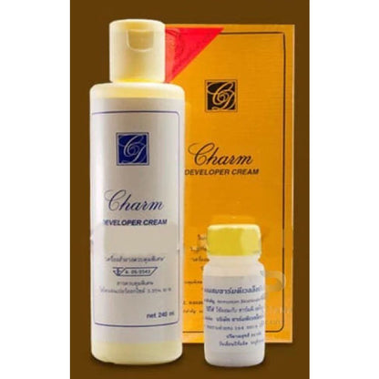 Charm Developer Cream developer lotion and bottle set