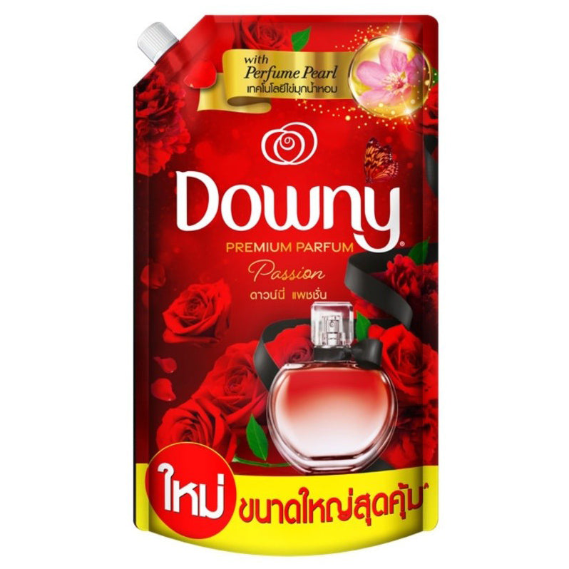 Downy Passion Fabric Softener premium parfum refill pouch front packaging