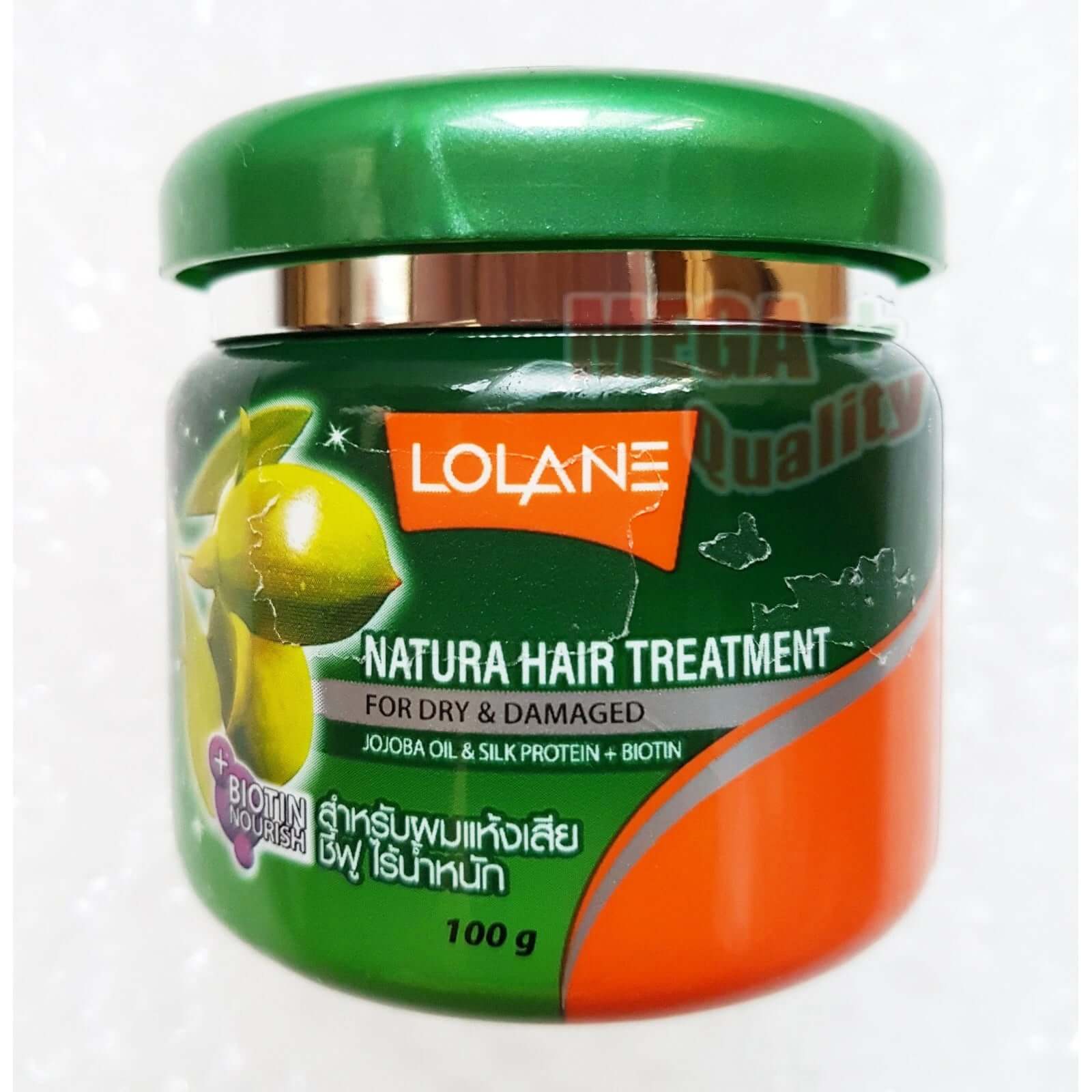 Lolane hair treatment for damaged hair deep conditioning hair mask 100g