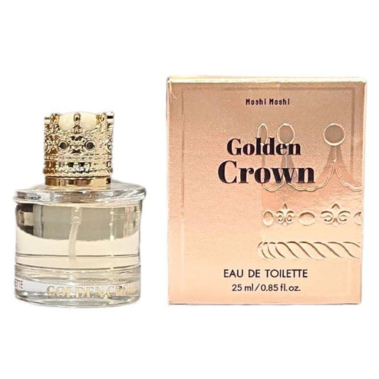 Moshi Moshi Golden Crown Perfume bottle and box Eau de Toilette 25 ml 0.85 fl oz