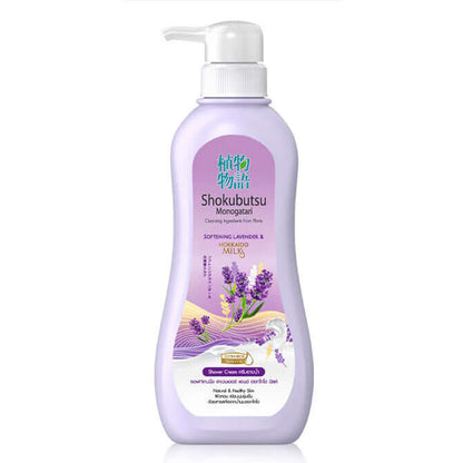 Shokubutsu Shower Cream Lavender Milk 500ml
