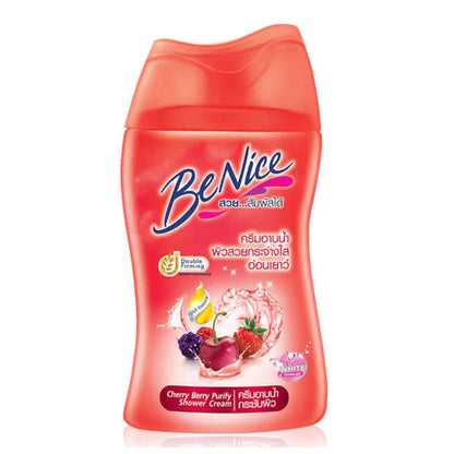 BeNice Cherry Berry Shower Cream refill pouch body wash packaging