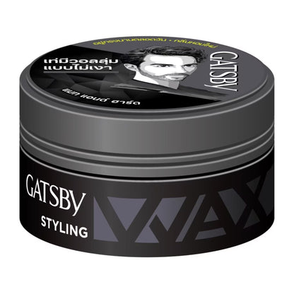GATSBY Hair Styling Wax Mat and Hard 75g strong hold non-shiny finish from Japan