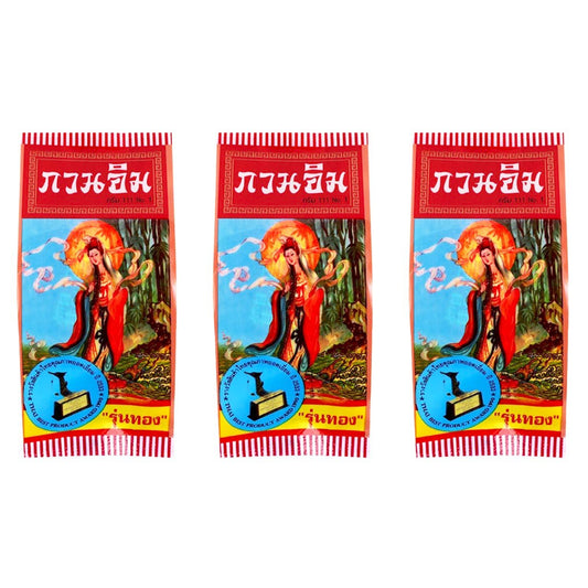 Kuan Im Pearl Cream Thai Herbal Acne Freckle Treatment Whitening 3g Pack of 3