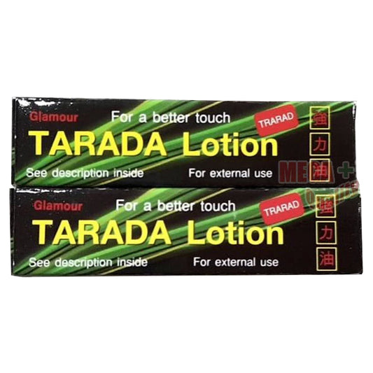 Two boxes of TARADA Glamour Lotion for external use delay and enhancement for men