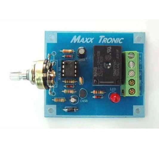 Windshield Wiper Timer 12VDC assembled delay module with adjustable potentiometer knob