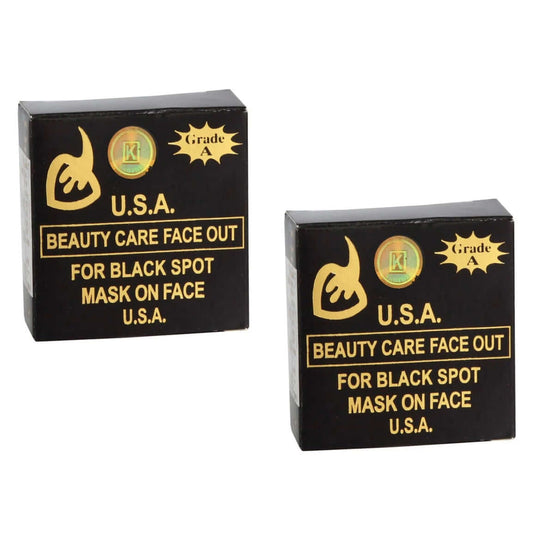 K Brothers Black Spot Soap original packaging showing two soap boxes for beauty care