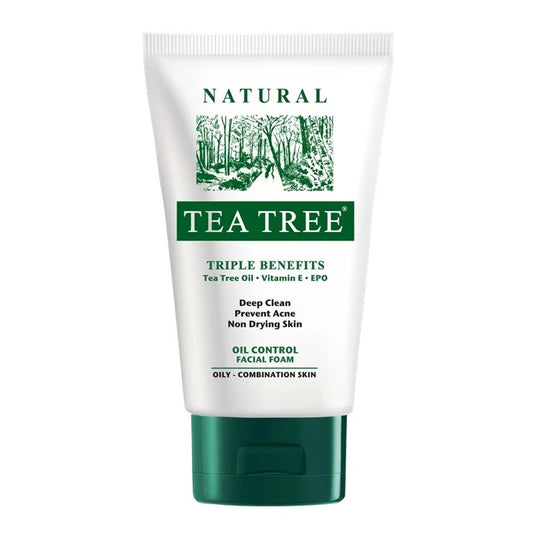 Tea Tree Natural Oil Control Facial Foam 35g front view product image
