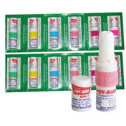 Poy Sian Inhaler Mark II 12 Pack Full Set Display