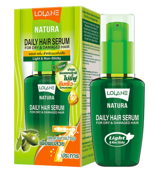 LOLANE Natura Hair Serum Magic in One 50ml bottle with green packaging box
