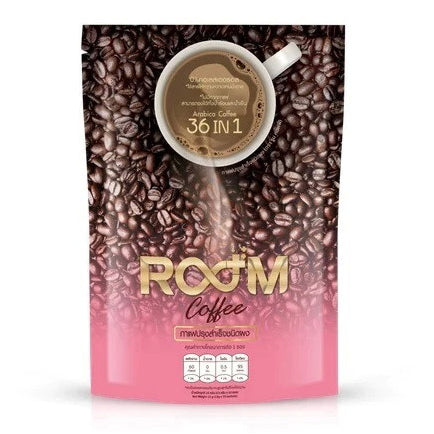 Room Coffee 36 in 1 Instant Coffee Herbal Mix Sugar Free Detox Diet main package front view