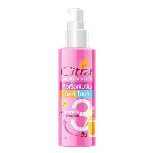 Citra Bright Booster Serum Vitamin C Hya UV Protection Radiant Skin 100ml front bottle packaging