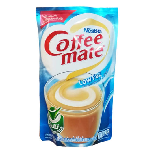 Nestle Coffee Mate Low Fat Coffee Creamer 180g front packaging with blue design