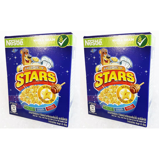 Nestle Honey Stars cereal 17g whole grain breakfast snack with honey flavor fortified with vitamins for kids and family