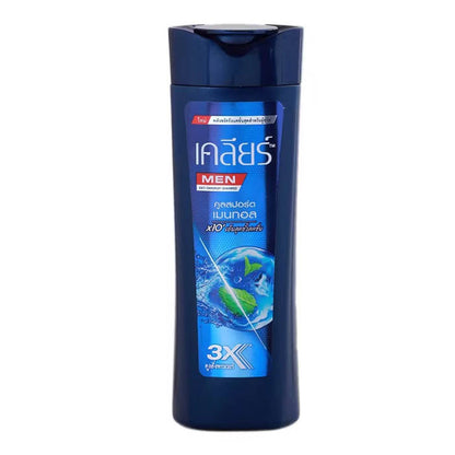 Clear Men Cool Sport Shampoo menthol cooling mint front label tube 60ml