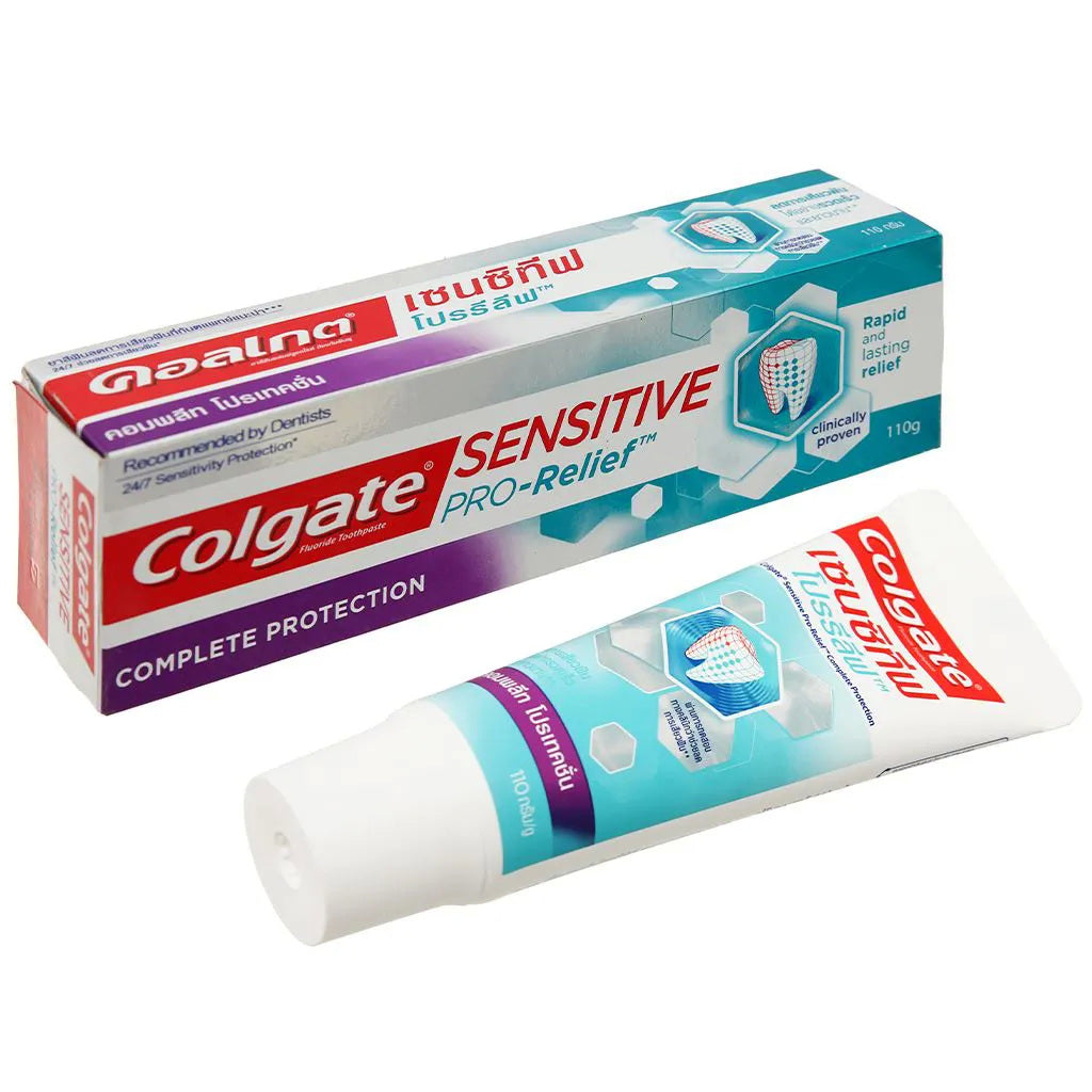 Colgate Sensitive Pro-Relief Toothpaste Complete Protection 110g fluoride formula