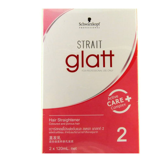 Schwarzkopf Glatt Strait No.2 Hair Straightening Cream for Colored Hair