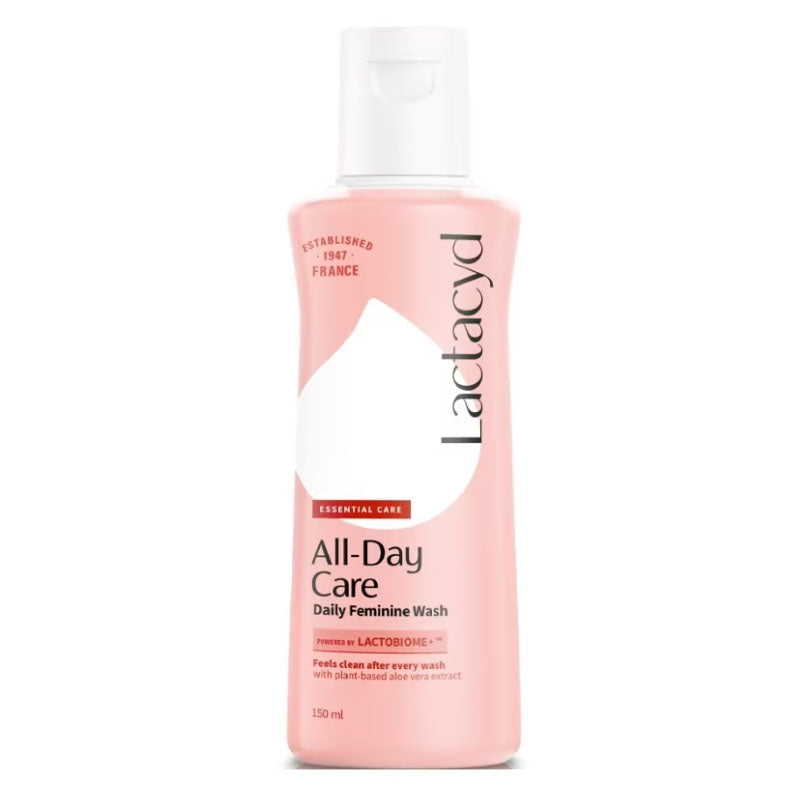 Lactacyd All Day Care Wash feminine bottle front view pink 150ml