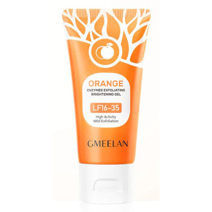 GMEELAN Orange Exfoliating Gel tube front view enzyme peeling gel