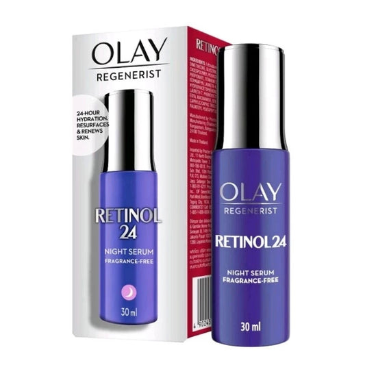Olay Regenerist Retinol24 Night Serum 30ml Fragrance Free Anti Aging Care