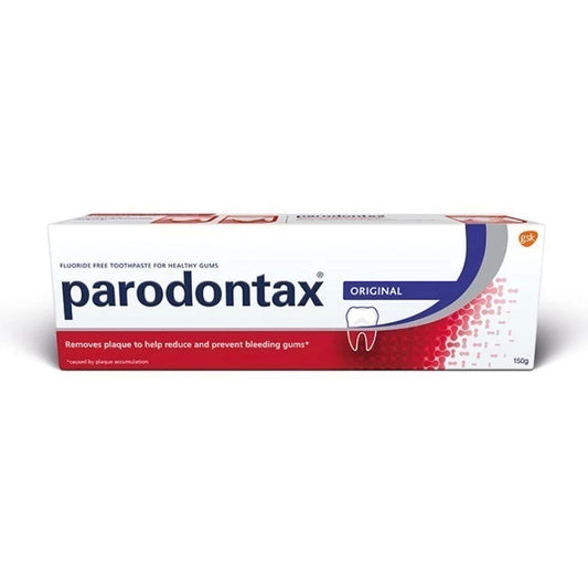 parodontax Original Toothpaste 150g front box packaging