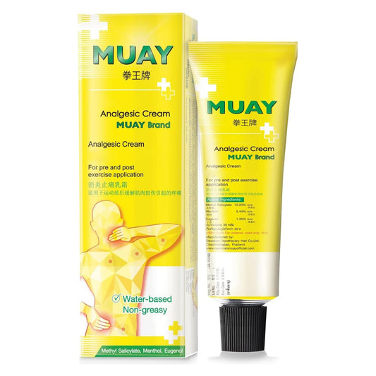 Namman Muay Thai Boxing Analgesic Cream 30g featuring analgesic muscle and joint relief