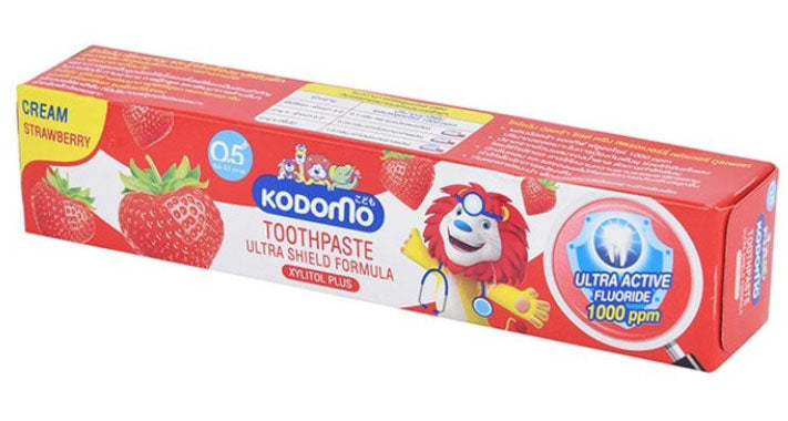Kodomo Kids Toothpaste Strawberry 40g Pack of 3 – Megaquality