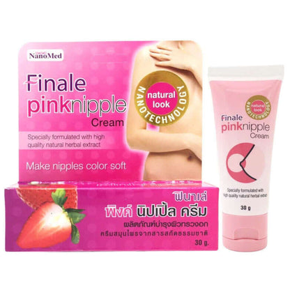 Finale Pink Nipple Cream NanoMed Natural Look Herbal Extract 30g box front