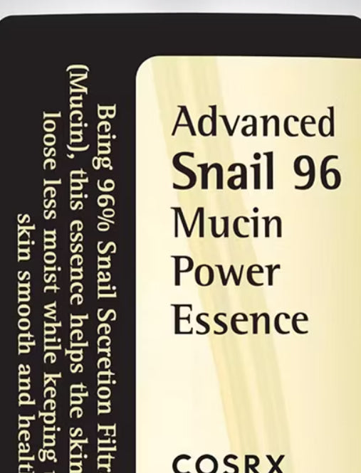 COSRX Advanced Snail 96 Mucin Power Essence 100ml Face Serum Skin Repair Hydration