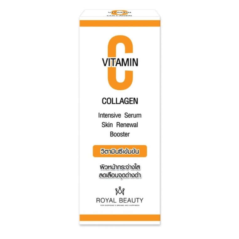 Royal Beauty Collagen Serum Vit C 30ml packaging box front view