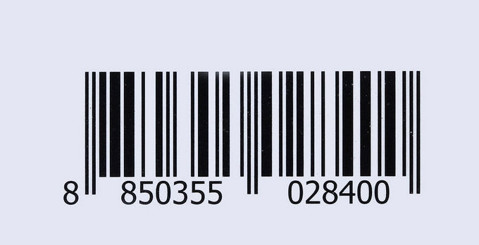 Minus Sun SPF40 clear view of the EAN-13 barcode 8850355028400 for product identification.