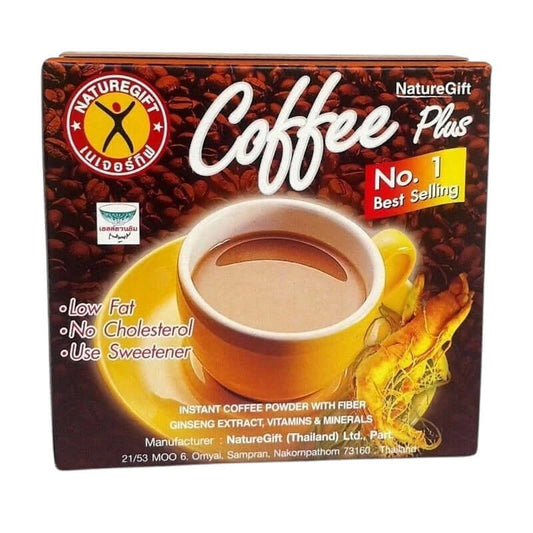 NatureGift Coffee Plus instant diet coffee with ginseng fiber 10 sachets