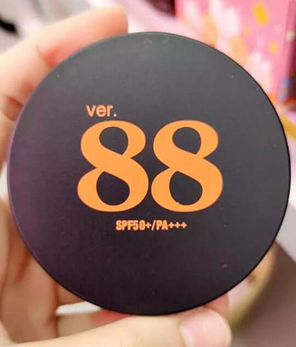 Ver.88 Bounce Up Pact black compact case with orange 88 brand logo