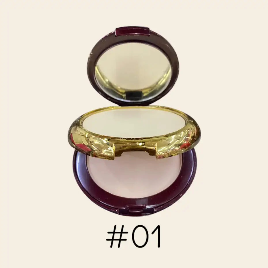 Yafu Two Way Cake pressed powder compact shade number 01