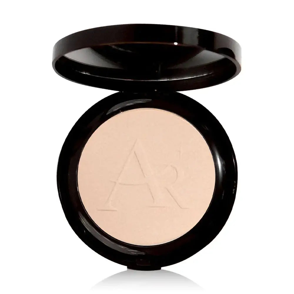 Aura Rich Powder Foundation open compact pressed powder with mirror SPF50 PA++++