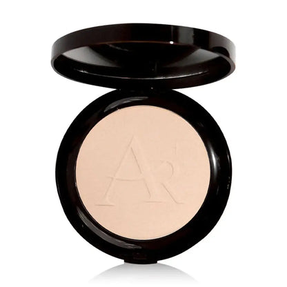 Aura Rich Powder Foundation open compact pressed powder with mirror SPF50 PA++++
