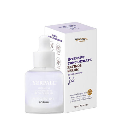 Yerpall Intensive Retinol Serum 0.1 15ml Anti Aging Pore Care Smooth Face Skin