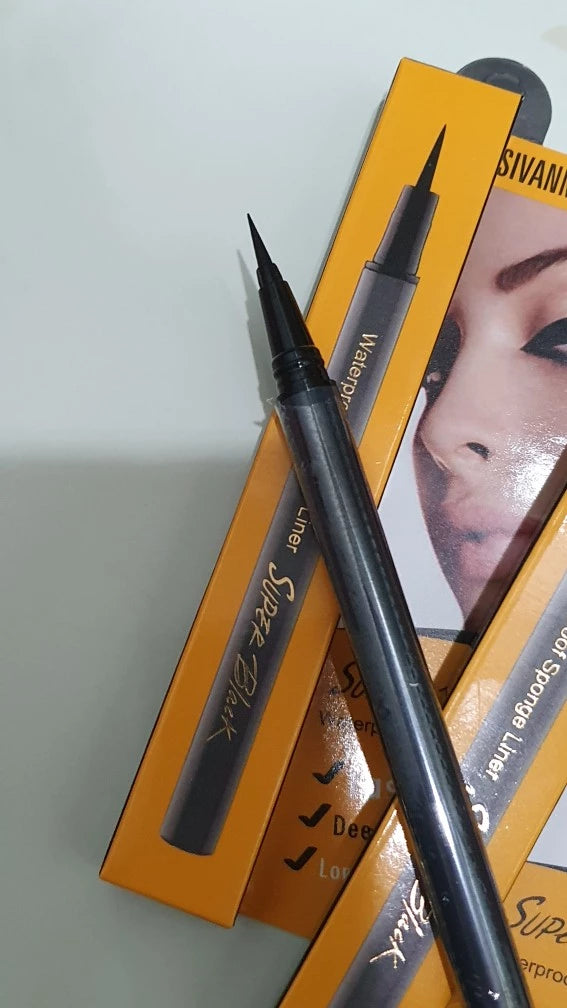 Sivanna Colors Eyeliner Long Lasting Liquid HF775 Waterproof pen with packaging displayed.