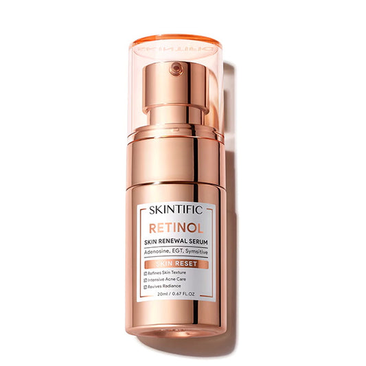 Skintific Retinol Skin Renewal Serum 20ml bottle for anti aging and acne care