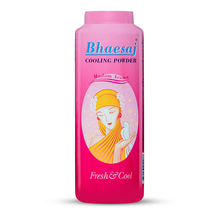 Front view of Babi Mild Sweety Pink Baby Powder bottle
