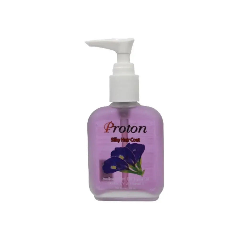 Proton Silky Hair Coat 85ml sunflower seed jojoba oil front bottle view