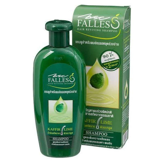 Falles Kaffir Lime Hair Reviving Shampoo 300 ml bottle with outer packaging box — reduces hair fall.