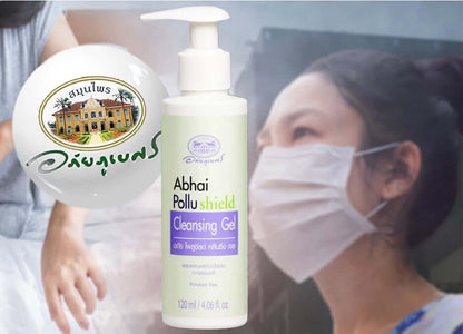 120ml Abhai Pollushield Cleansing Gel Gentle Face Wash for Fungi and Skin Care