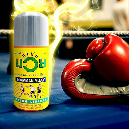 2 x 15cc. Namman Muay Thai Boxing Liniment Oil Muscular Muscle Ache Pain Relief