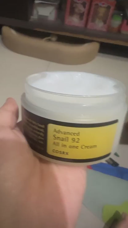 COSRX Advanced Snail Mucin, 92 All in One Cream for Hydration 100g