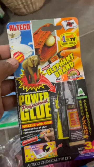 Elephant Brand Power Glue ALTECO Multi-Purpose Quick Drying 3g 2 Pack