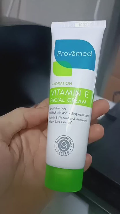 Provamed Vitamin E Facial Cream 50g Hydration Moisturizing Skin Care