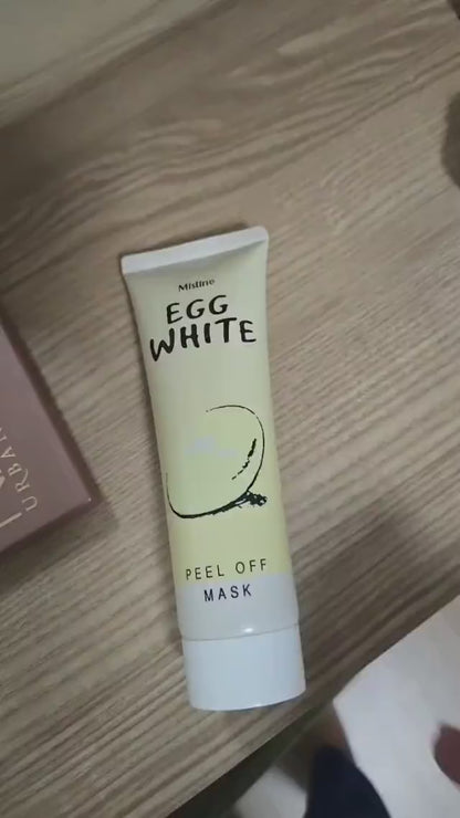 Mistine Egg White Mask Peel Off Facial Deep Cleansing Smooth Skin 85g