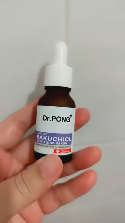 Dr.PONG Timeless Bakuchiol Serum Anti-Aging 15ml Collagen Boost for Sensitive Skin